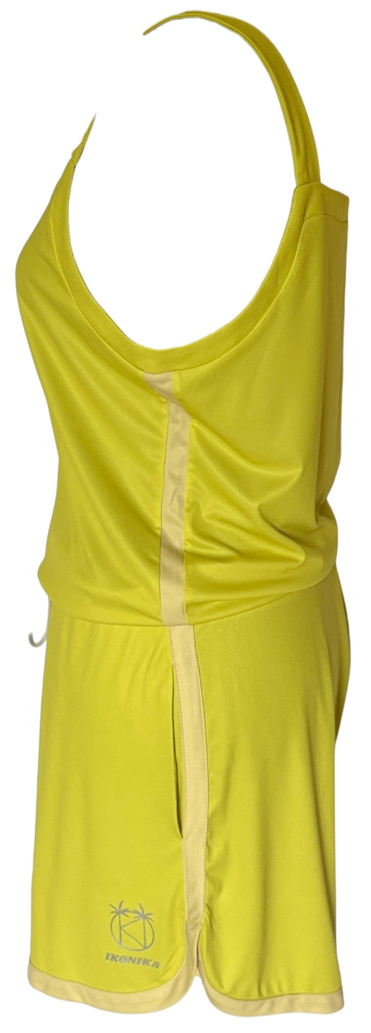 Combishort Saona Citron Vert à plat, vue latérale gauche