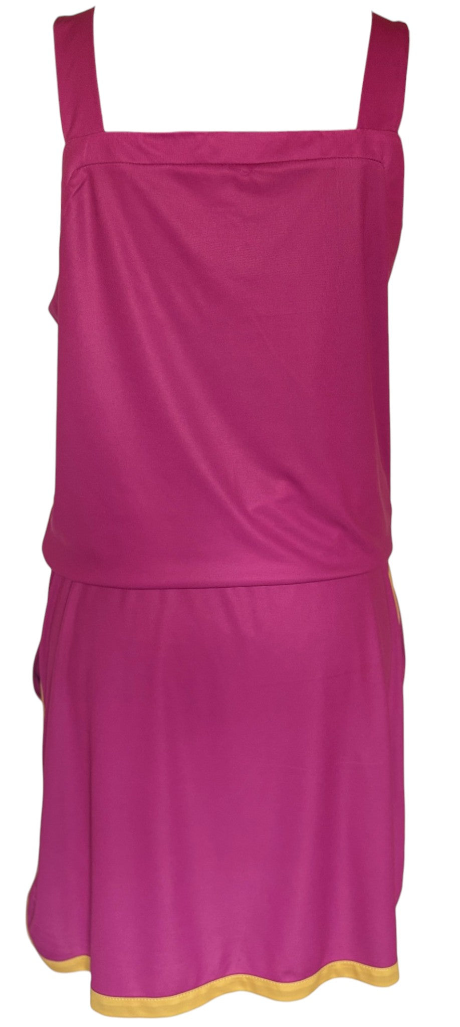 Robe Phuket Fuchsia à plat, vue dos