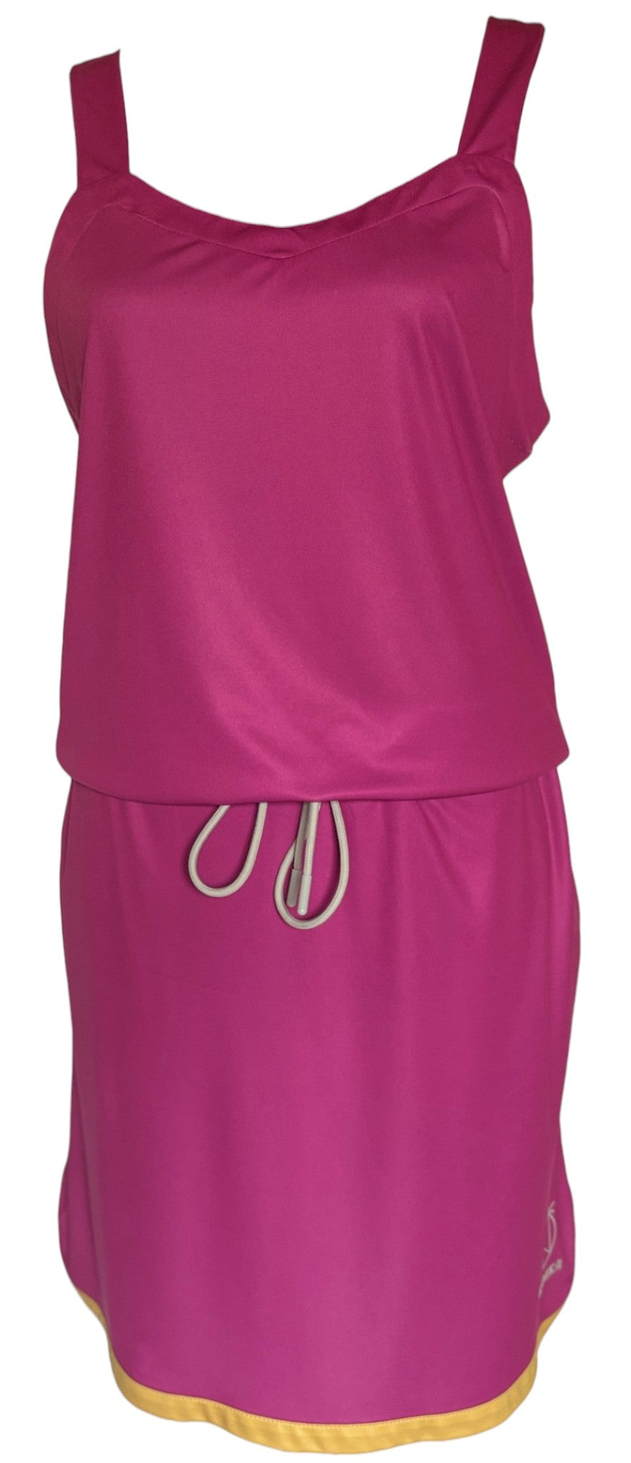Robe Phuket Fuchsia à plat, vue face