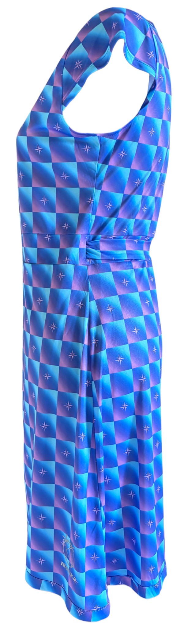 Robe Maui Rose Bleu Étoiles à plat, vue 2